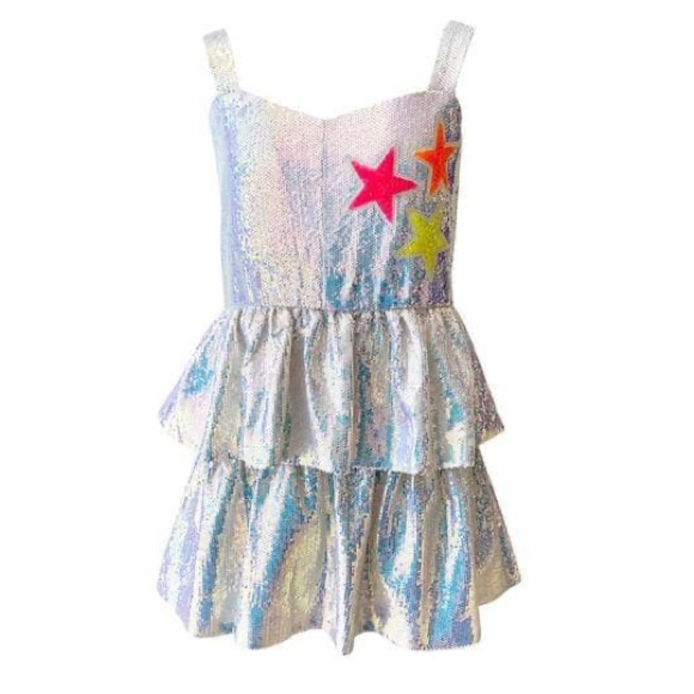 Lola and the Boys Sequin Star Dress